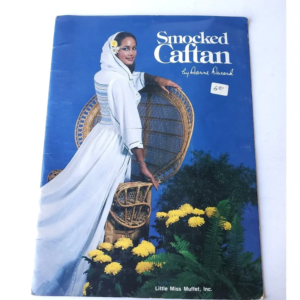 Little Miss Muffet Dianne Durand Smocked Caftan Project Pack VTG Rare HTF OOP